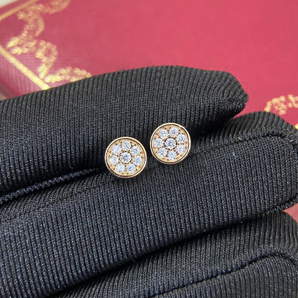 Cartier earrings Juste un Clou Three Dangle Diamond Earrings