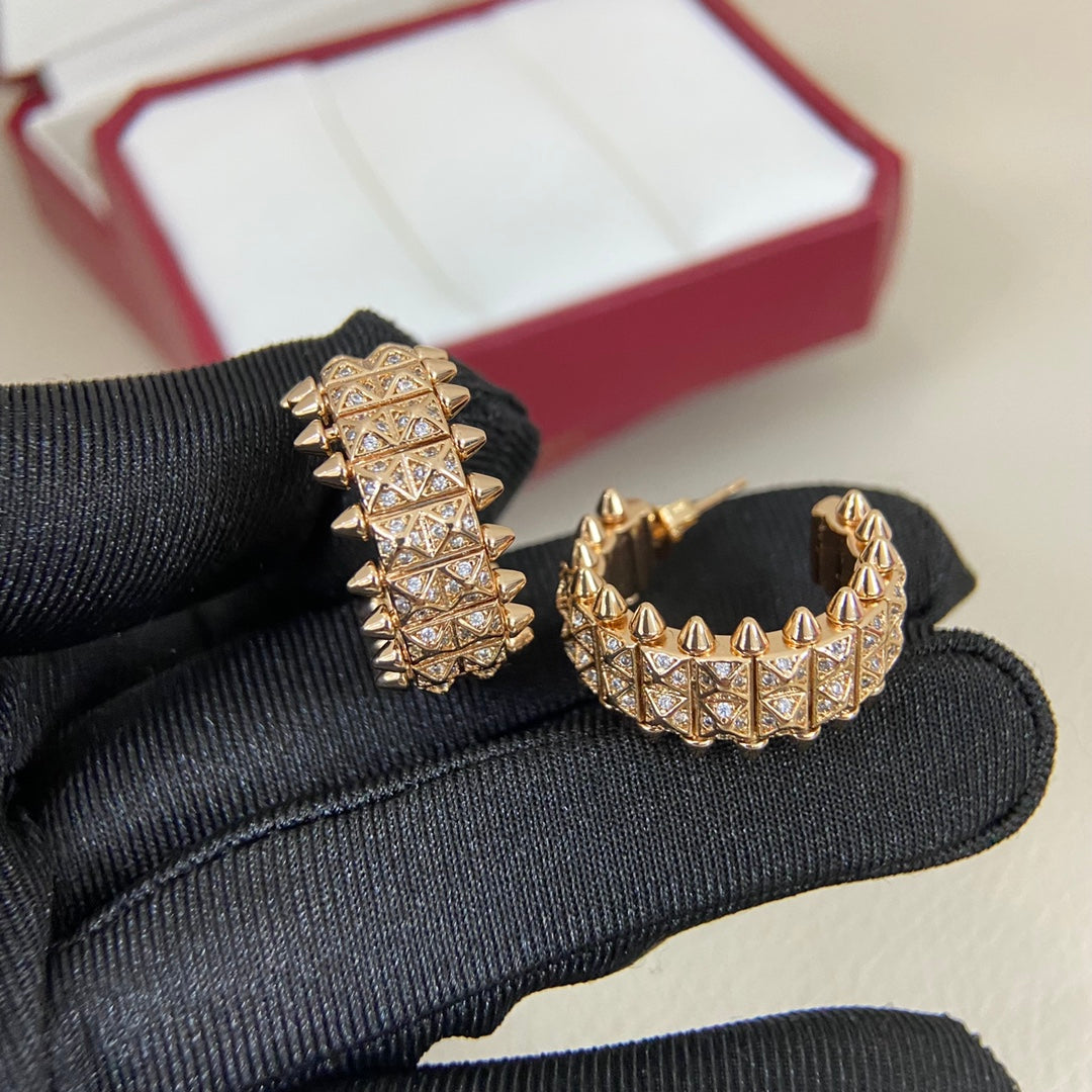 Cartier Earrings Clash de Cartier Hoop Diamond Earrings