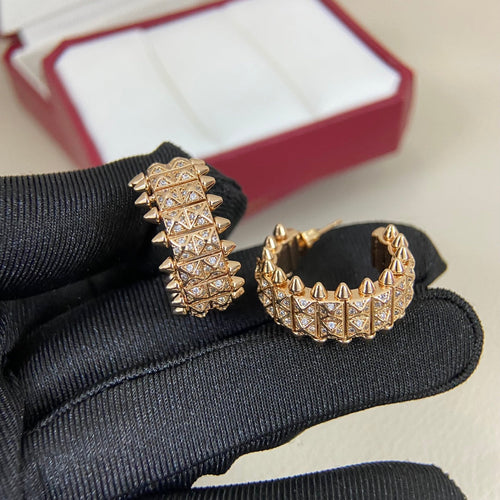 Cartier Earrings Clash de Cartier Hoop Diamond Earrings