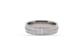 Tiffany & Co.  White Gold  Tiffany T Ring Size 9 (8.10g.)